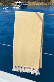 Mijölnir Toalla de Playa Fouta Likya - Mostaza